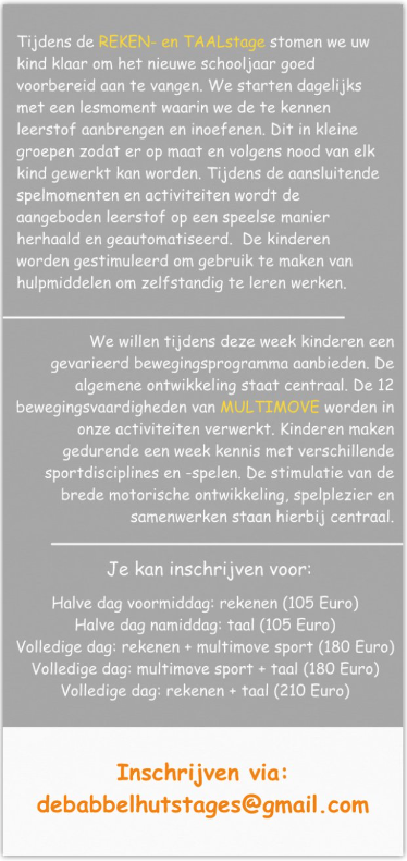 Achterzijde flyer