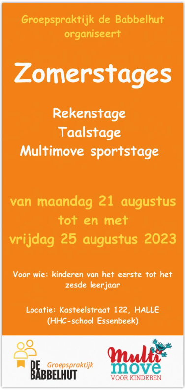 Voorzijde flyer